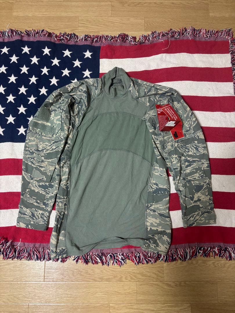 米軍実物 MASSIF コンバットシャツ ABU Lサイズ 新品タグ付き B28