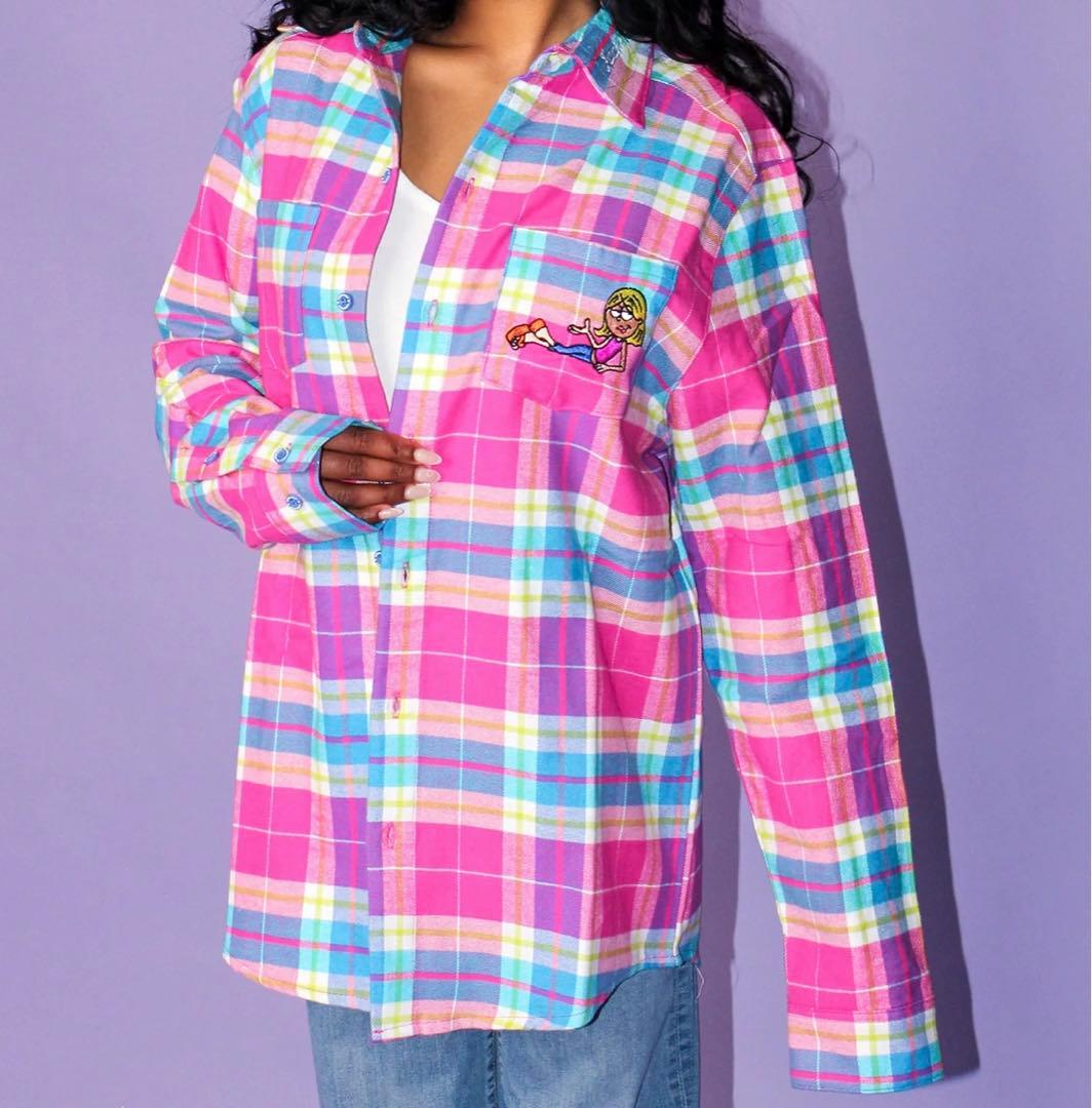 ディズニーチャンネル Cakeworthy リジー&Lizzie チェックシャツ
