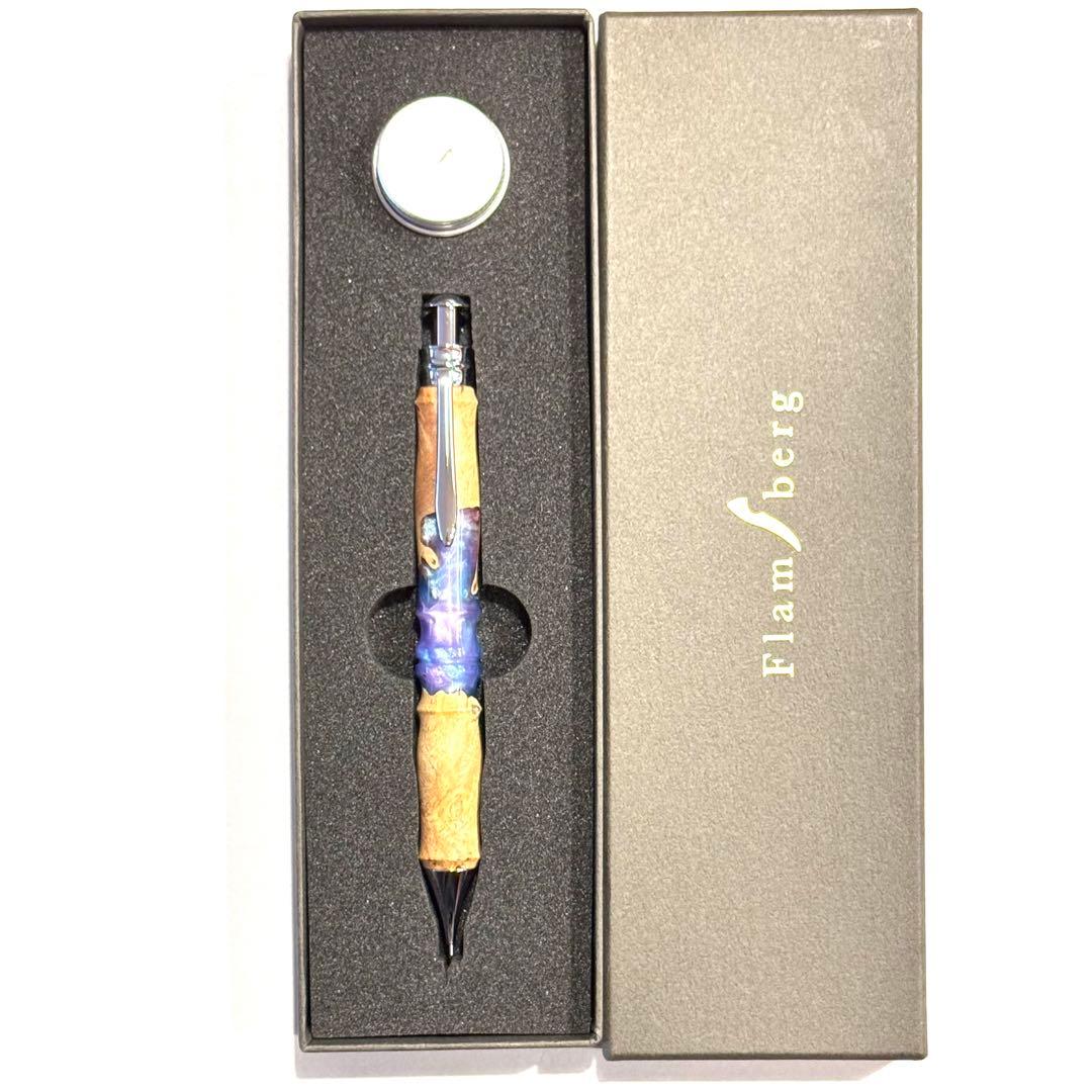 【最終値下げ】Flamberg木軸サンピューラ レジンウッド/花梨瘤