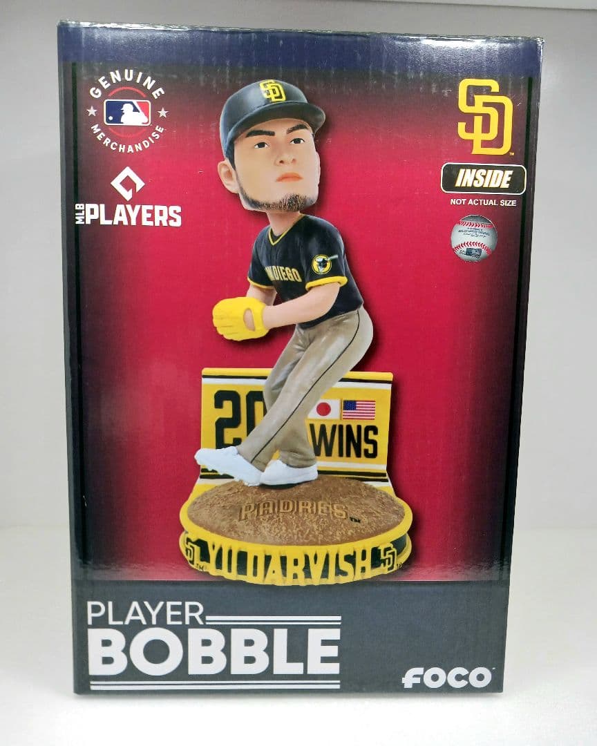 foco パドレス ダルビッシュ有 200勝記念 ボブルヘッド フィギュア