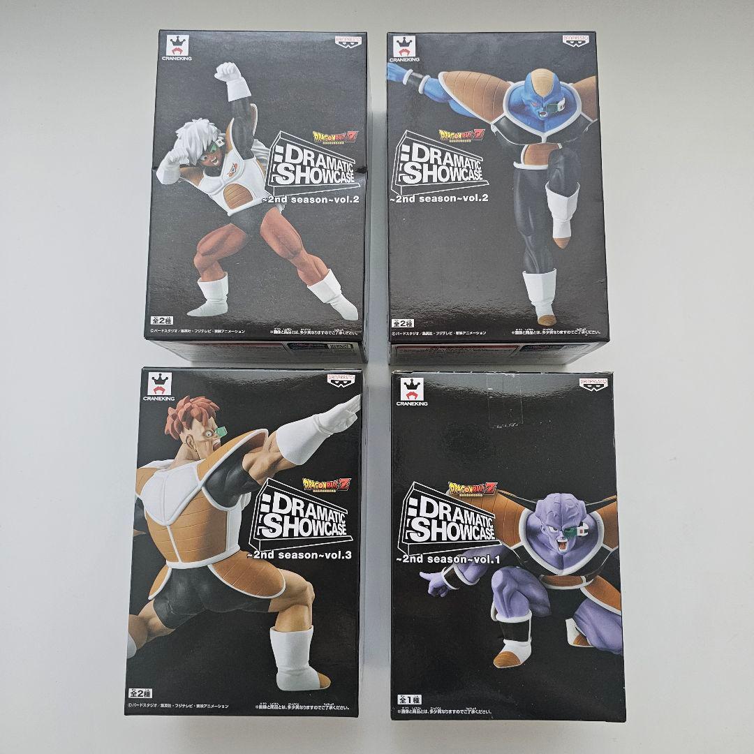 【箱未開封】ドラゴンボールZ DRAMATIC SHOWCASE 4体セット