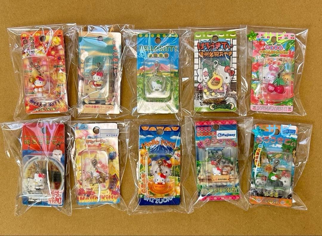 【レア】 ご当地キティ 根付け ファスナーマスコット その他まとめ売り 116点