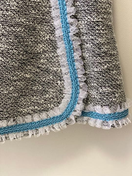 マークアンドロナツイードミニスカート