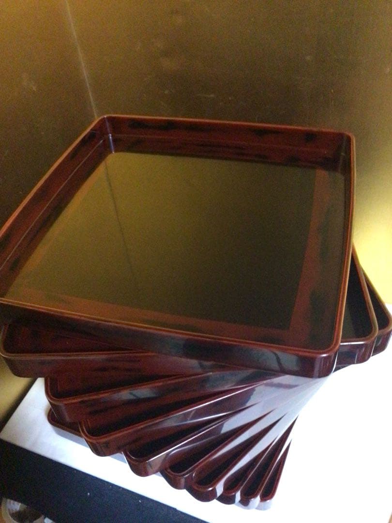 輪島塗 お膳 10客セット 共箱付き