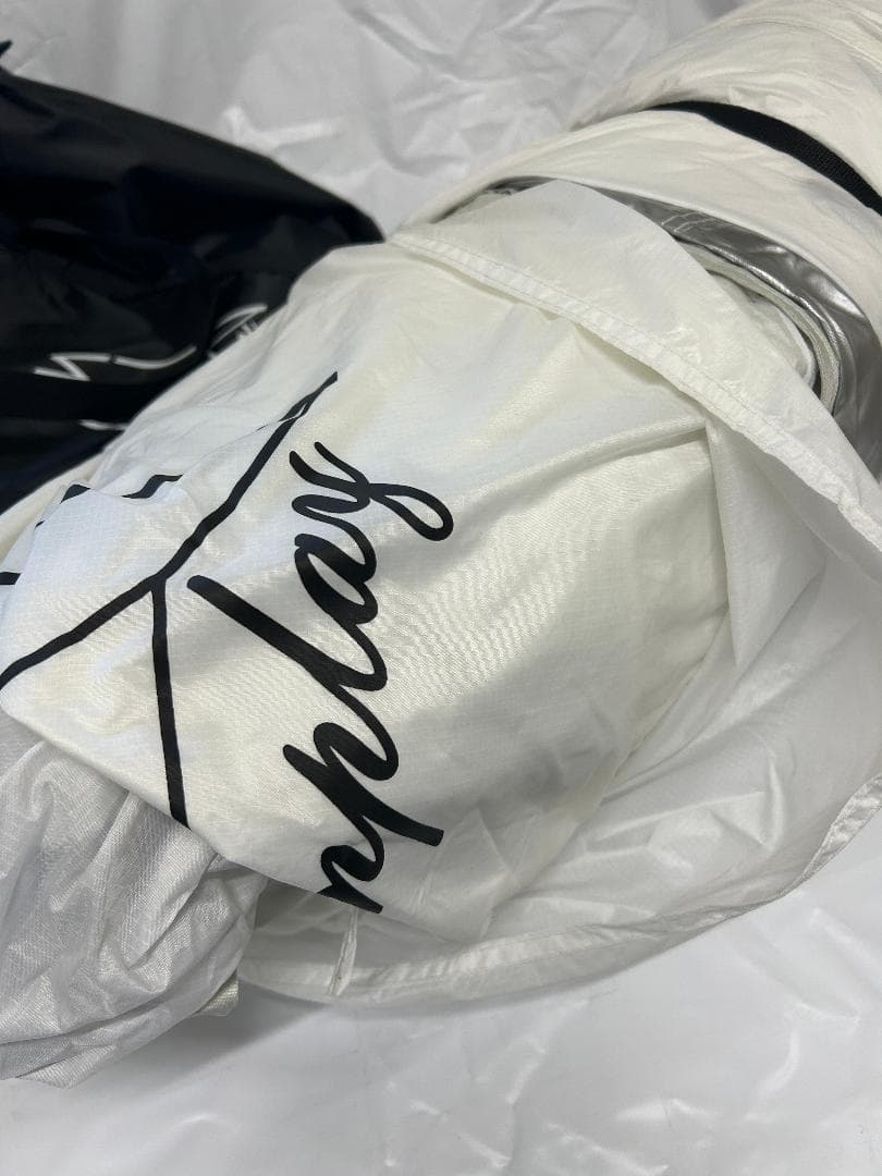 M-㉔【訳ありUSED】TENPLAY 大型 ドーム テント 白