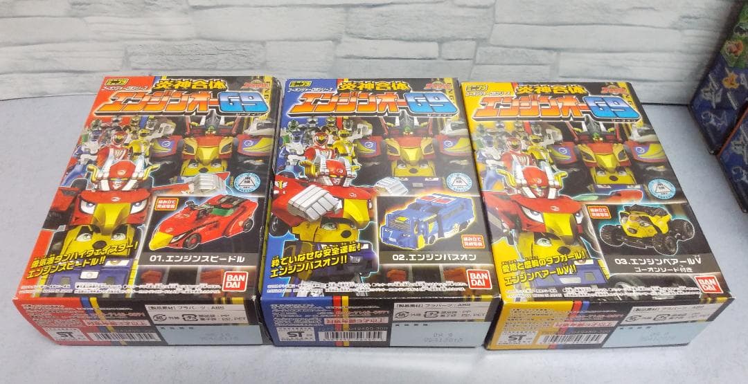 ミニプラ　エンジンオーG12　炎神大将軍　ゴローダーGT