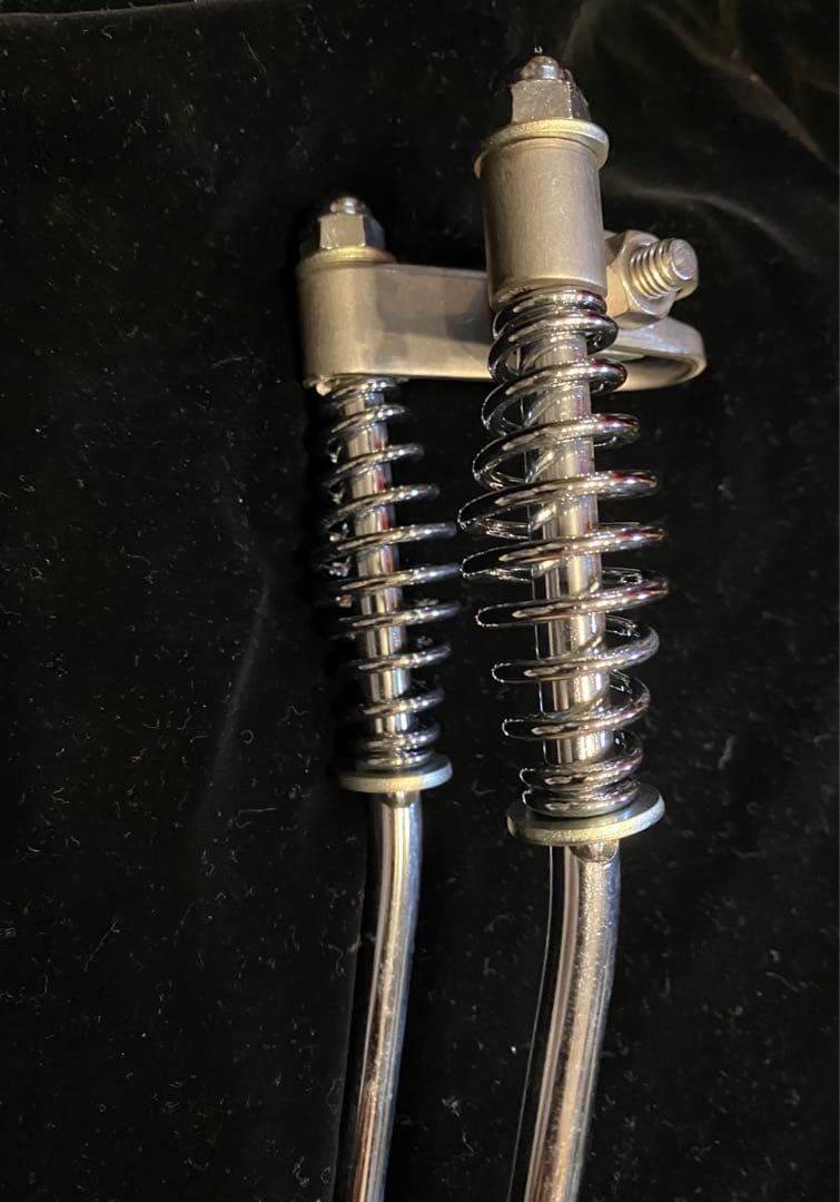 貴重　新品未使用　昭和　実用車　補助フォーク　アンティーク　ロッドブレーキ　運搬