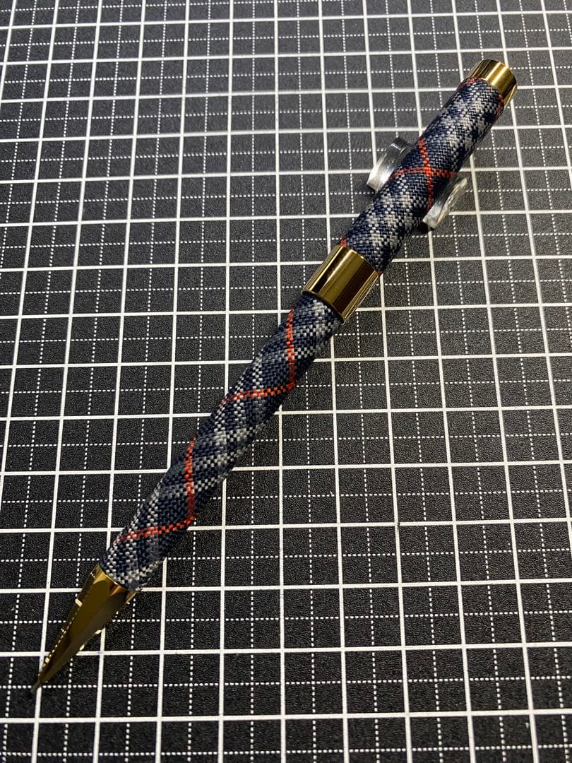 Burberry NOVA 布張り　シャープペンシル　芯径0.5mm