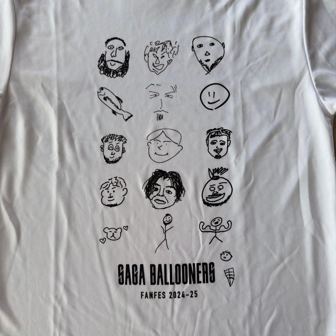 佐賀バルーナーズ 井上諒汰&岸田篤生 直筆サイン入りファンフェスTシャツ