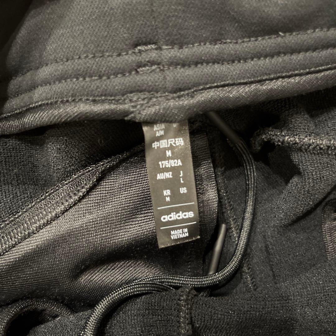 adidas ブラック ジャージ上下セット L