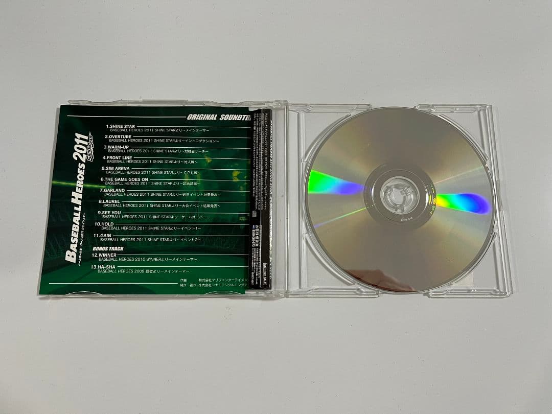 ベースボールヒーローズ　2011 サウンドトラックCD 500名限定 ②
