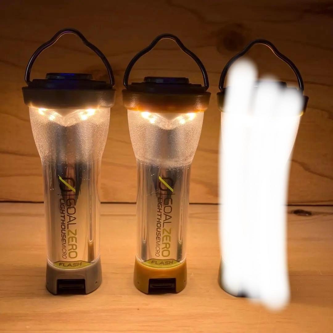 【美品】ゴールゼロ GOALZERO micro Flash 日本別注カラー