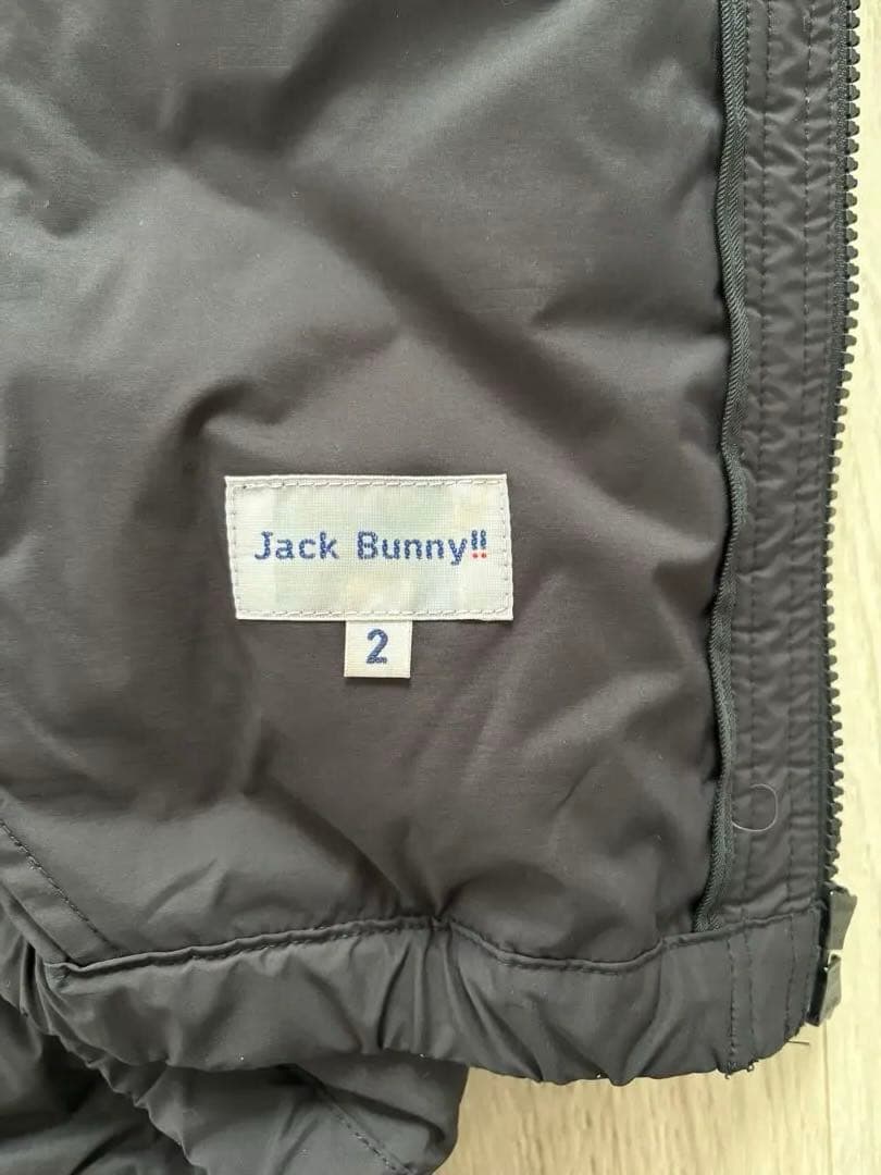 JACK BUNNY ブラック　ダウン　ショート丈