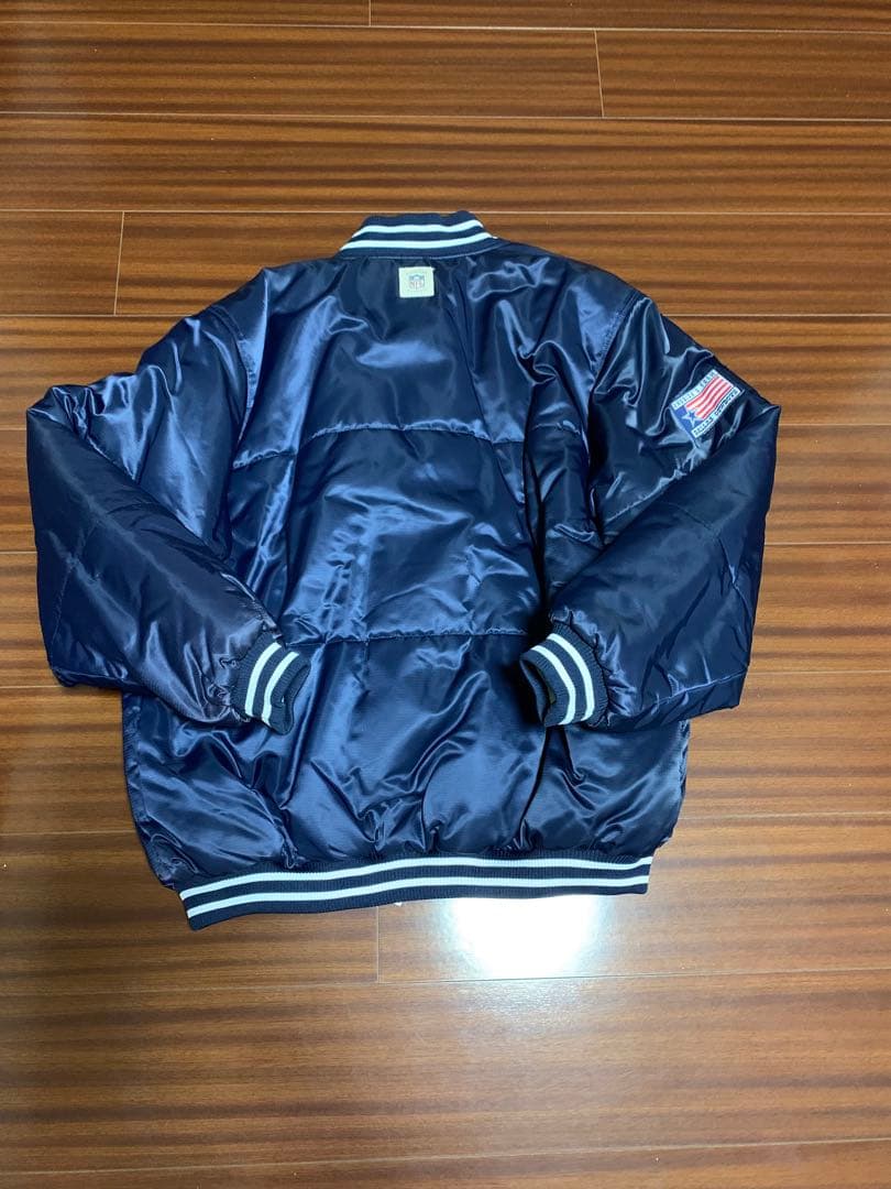 NFL ダラス・カウボーイズ リバーシブル サテンジャケット