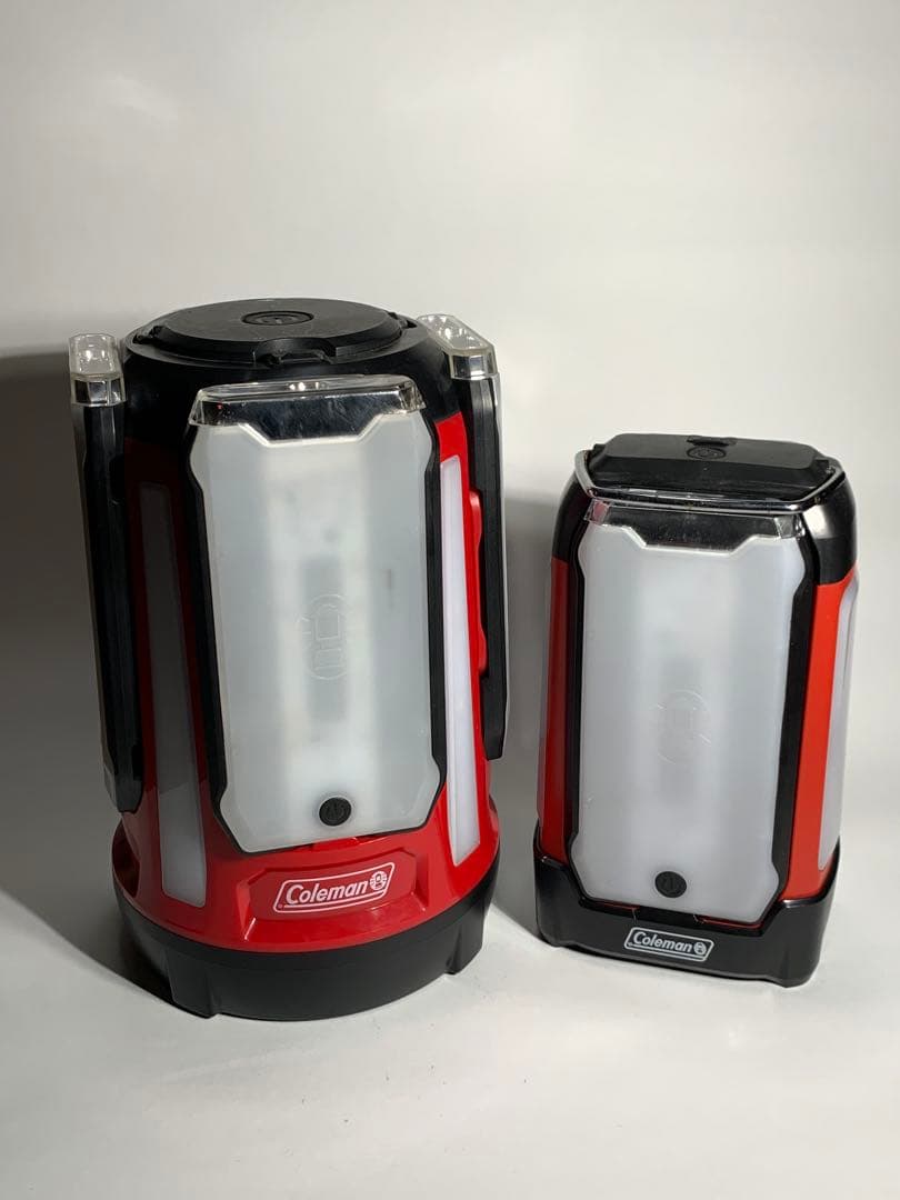 Coleman LEDランタン 大小2個セット　キャンプ　防災　クアッドマルチ