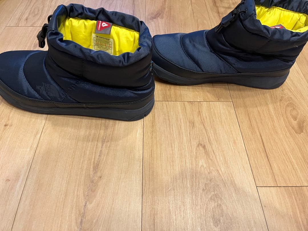 ノースフェイス　スノーブーツ 24cmネイビー/イエロー