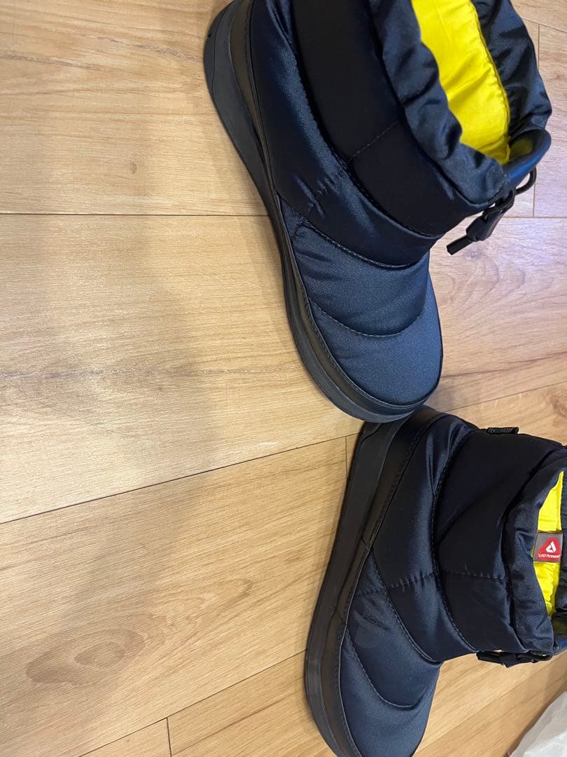 ノースフェイス　スノーブーツ 24cmネイビー/イエロー