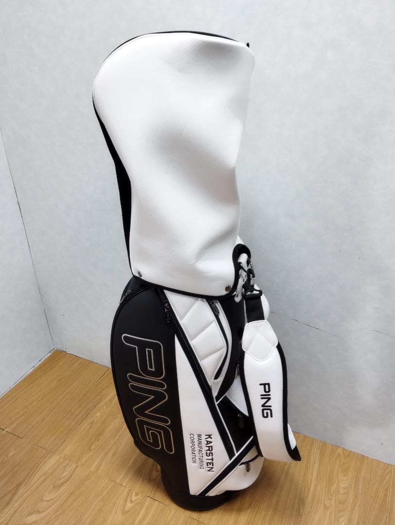 Y♢821 PING キャディバッグ KARSTEN ゴルフバッグ
