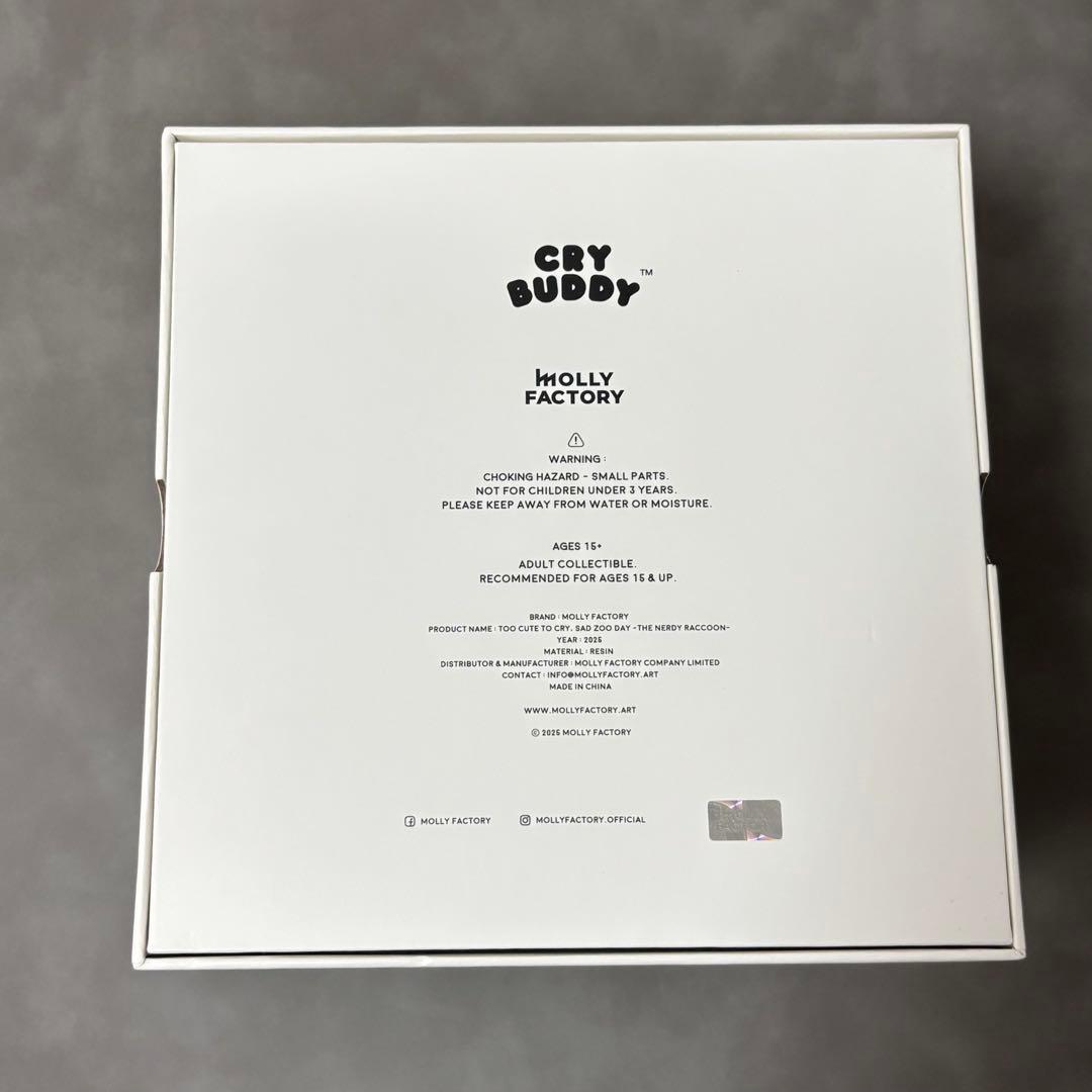タイ限定 molly factory CRYBUDDY フィギュア たぬき
