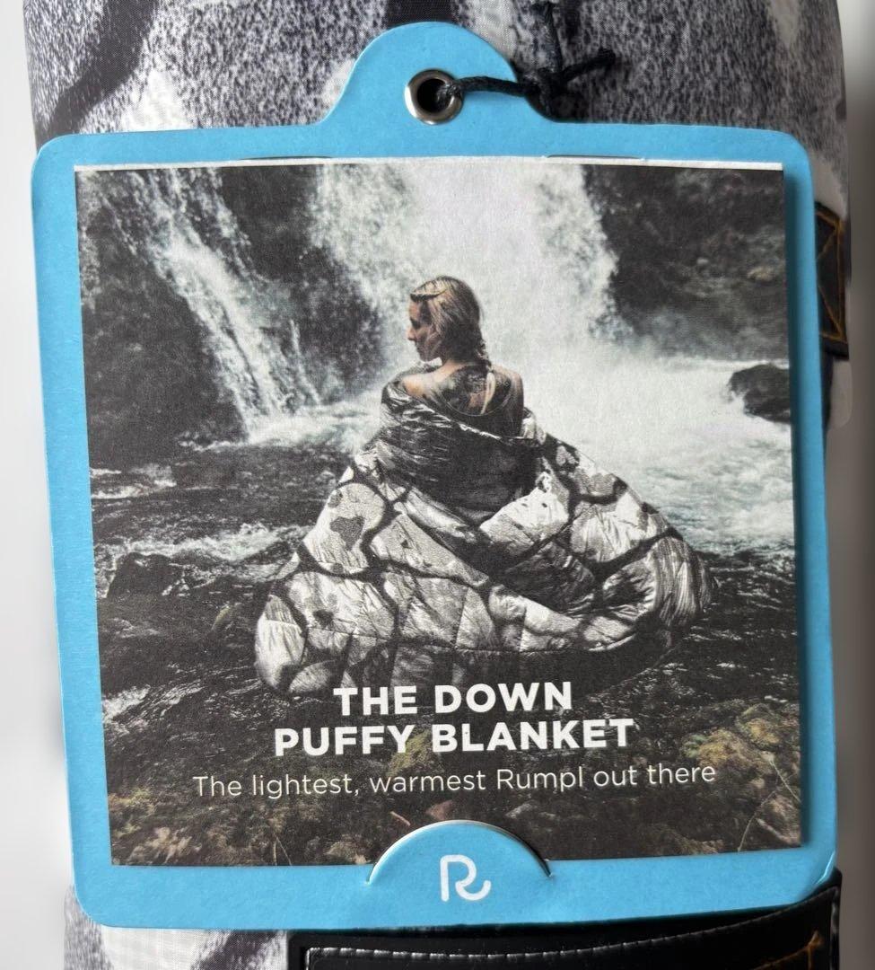 【新品】 RUMPL ランプル Down アウトドア ダウンブランケット　ダウン