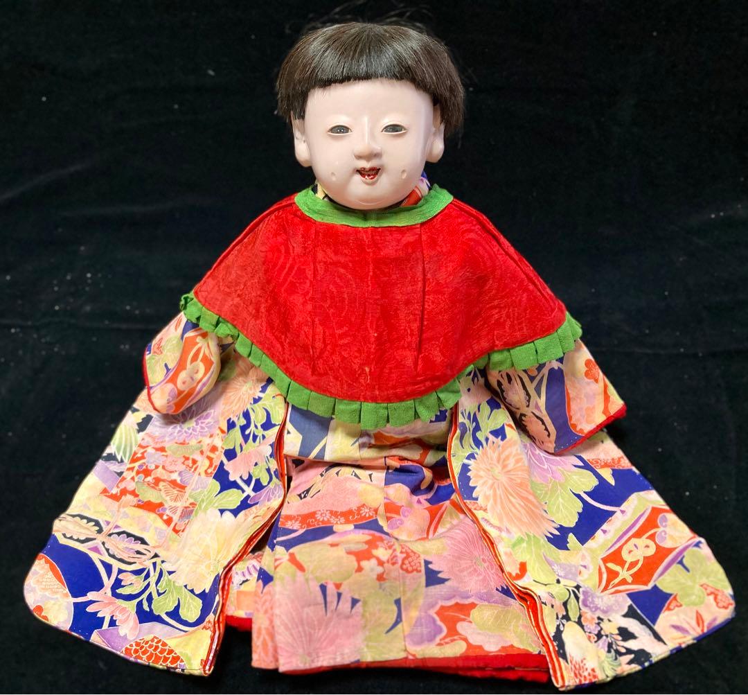 市松人形　抱き人形　明治　丸平　大極上　54㎝　日本人形