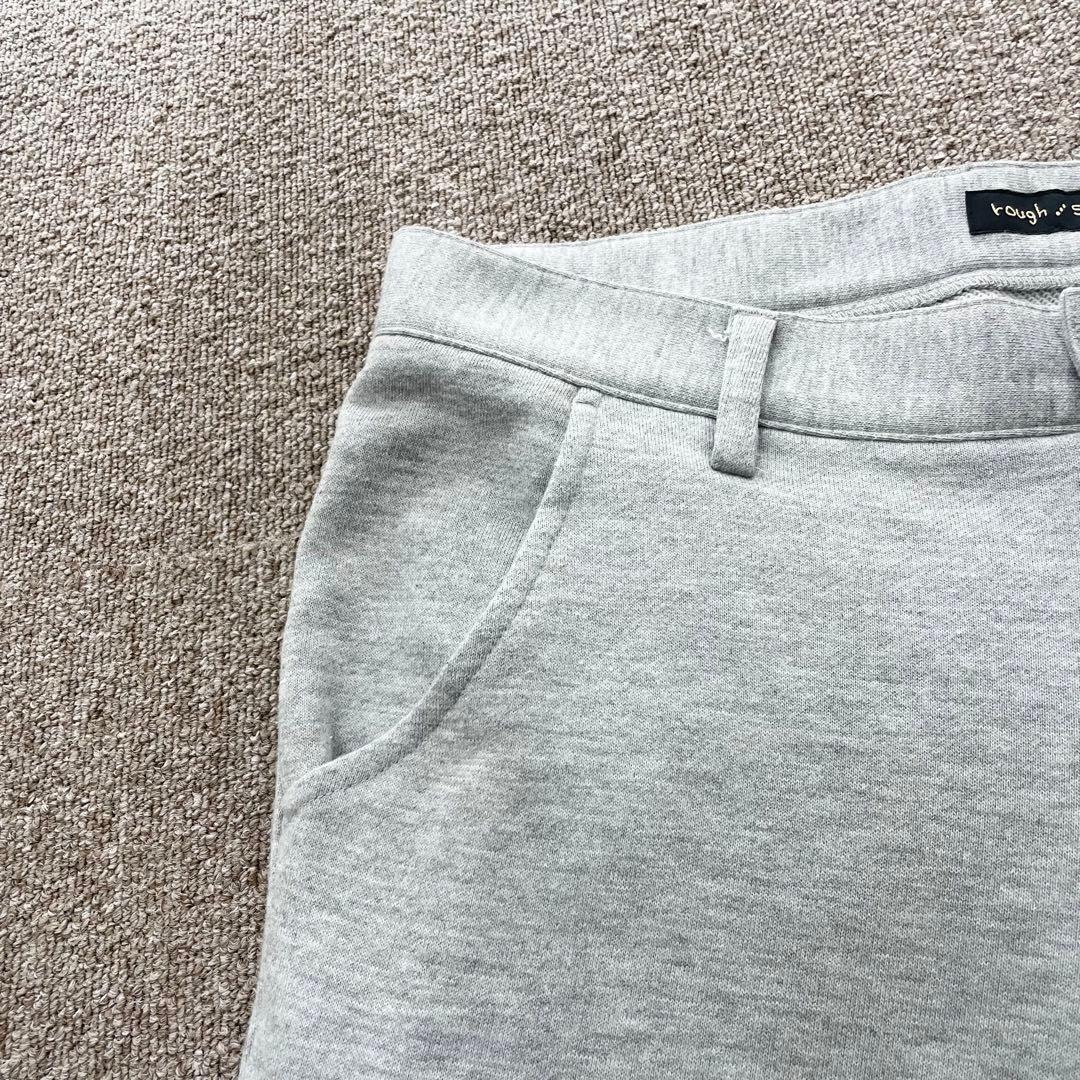 美品　ラフアンドスウェル　スウェットパンツ　薄手　ストレッチ　グレー　Mサイズ