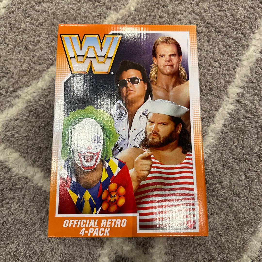 WWE MATTEL RETRO 4-Pack フィギュアセット