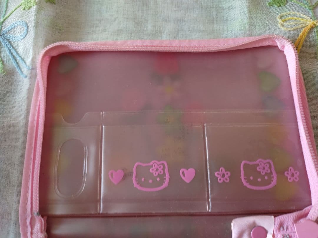 レトロ　希少　ハローキティ　カオハナ　マルチケース