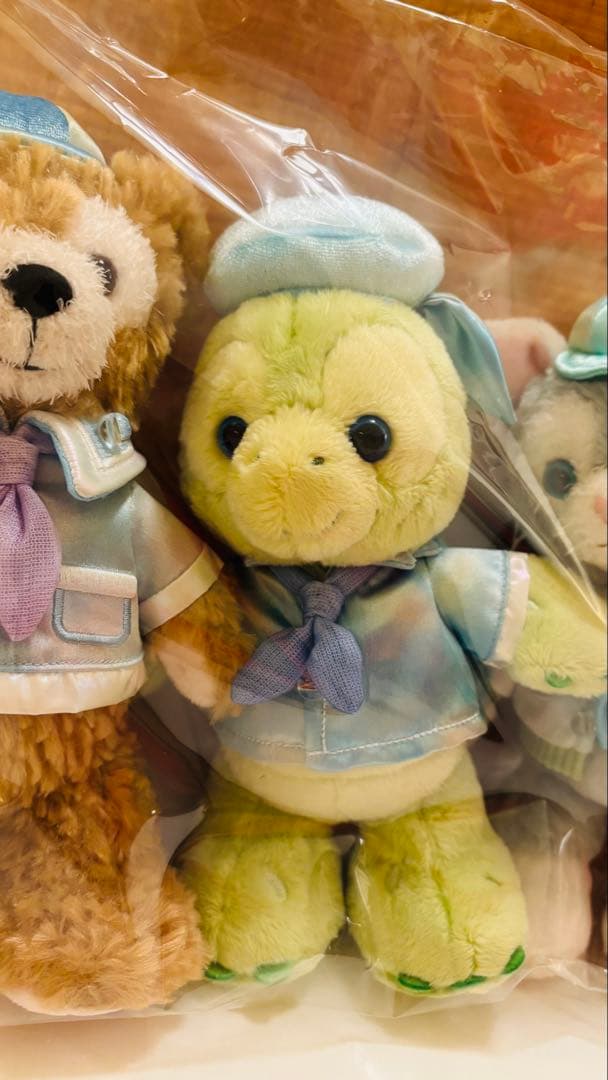 ダッフィー＆フレンズ 20周年 カラフルハピネス ポージープラッシー バケパ