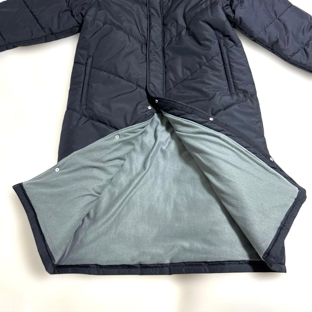 美品✨アンダーアーマー ベンチコート ブラック ロング　LG ロゴ