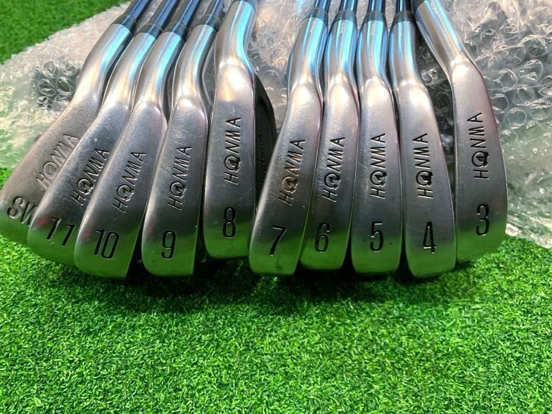 希少　ホンマ　HONMA NEW-LB280 金モグラ　アイアンセット　10本