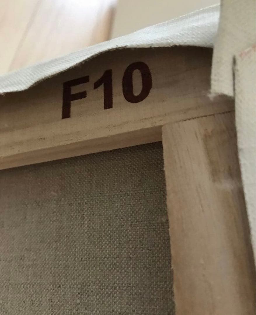 F10サイズ　古キャンバス(麻100%)19枚セット　世界堂