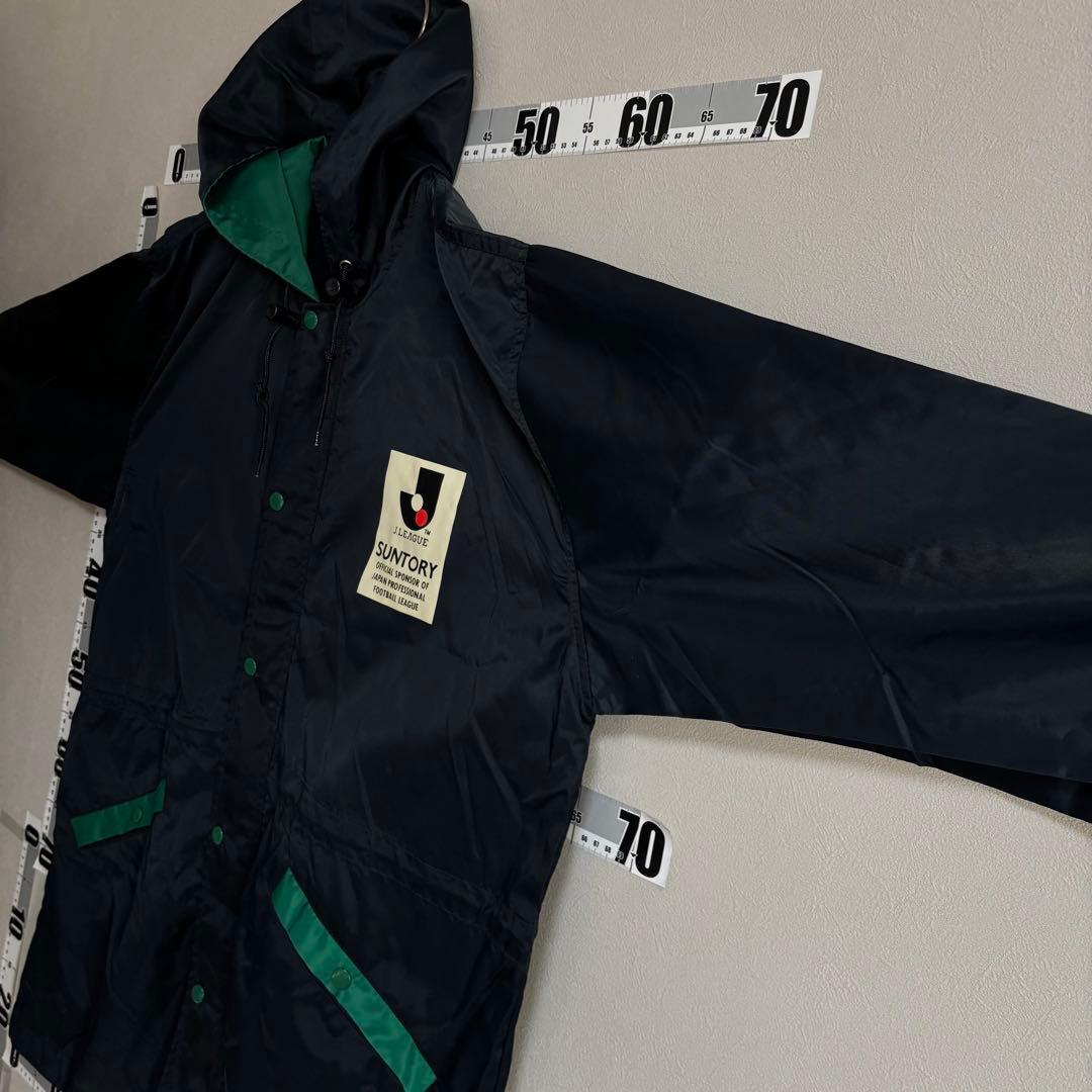 濃紺 緑ベンチコート 清水エスパルス S-PULSE パーカー フリーサイズ