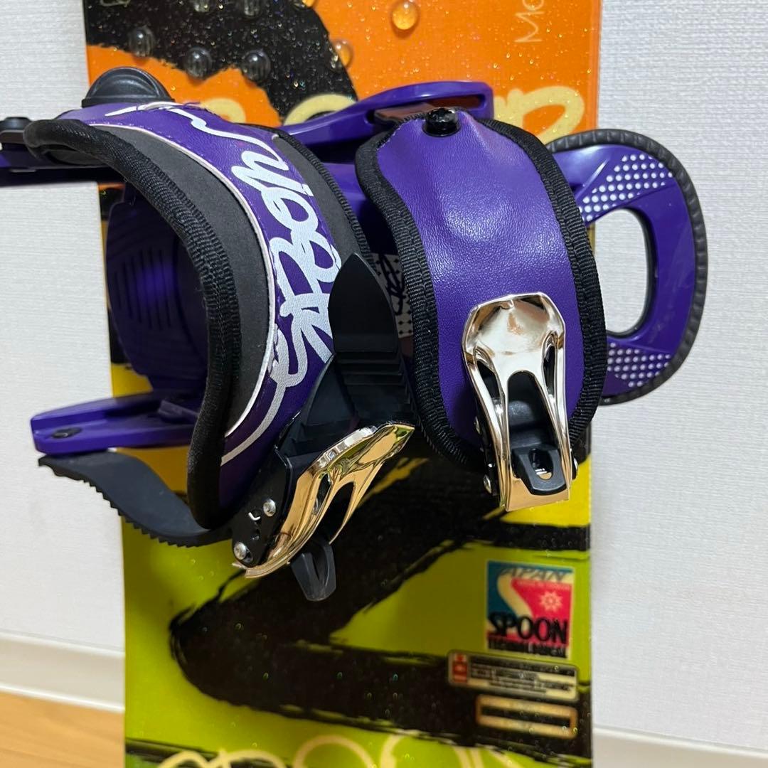【極美品✨️】Spoon Bomber スノーボード ビンディング・ケース付