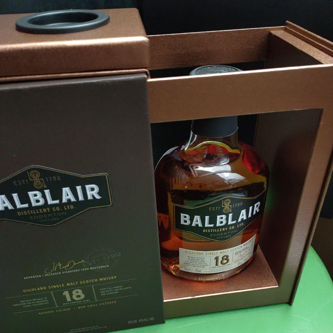 スコッチウイスキー　 バルブレア１８年