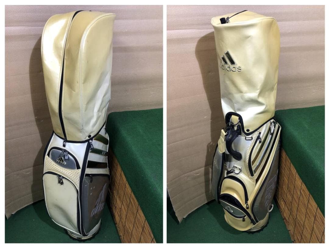 男性向け右打ち用 中古ゴルフクラブセット スポルディング など混成 13本組