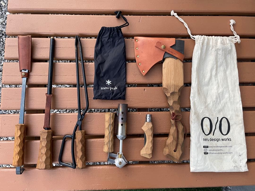 アシモクラフツ　ネルデザインワークス　キャンプツールセット　①