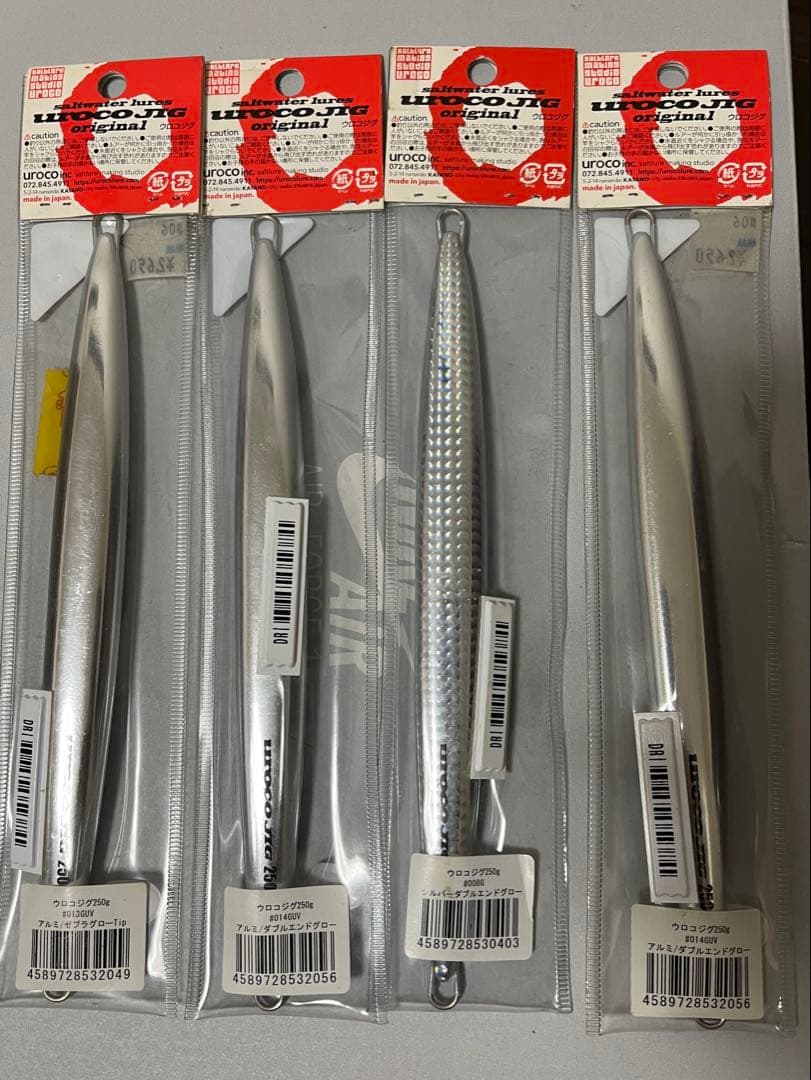 ウロコジグ250g 4個セット