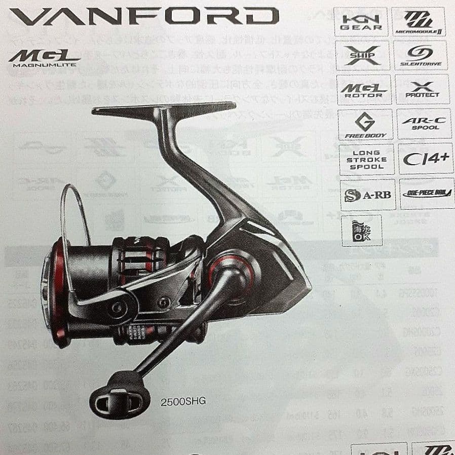 シマノ　ヴァンフォード 4000MHG　20ヴァンフォード　新品未使用