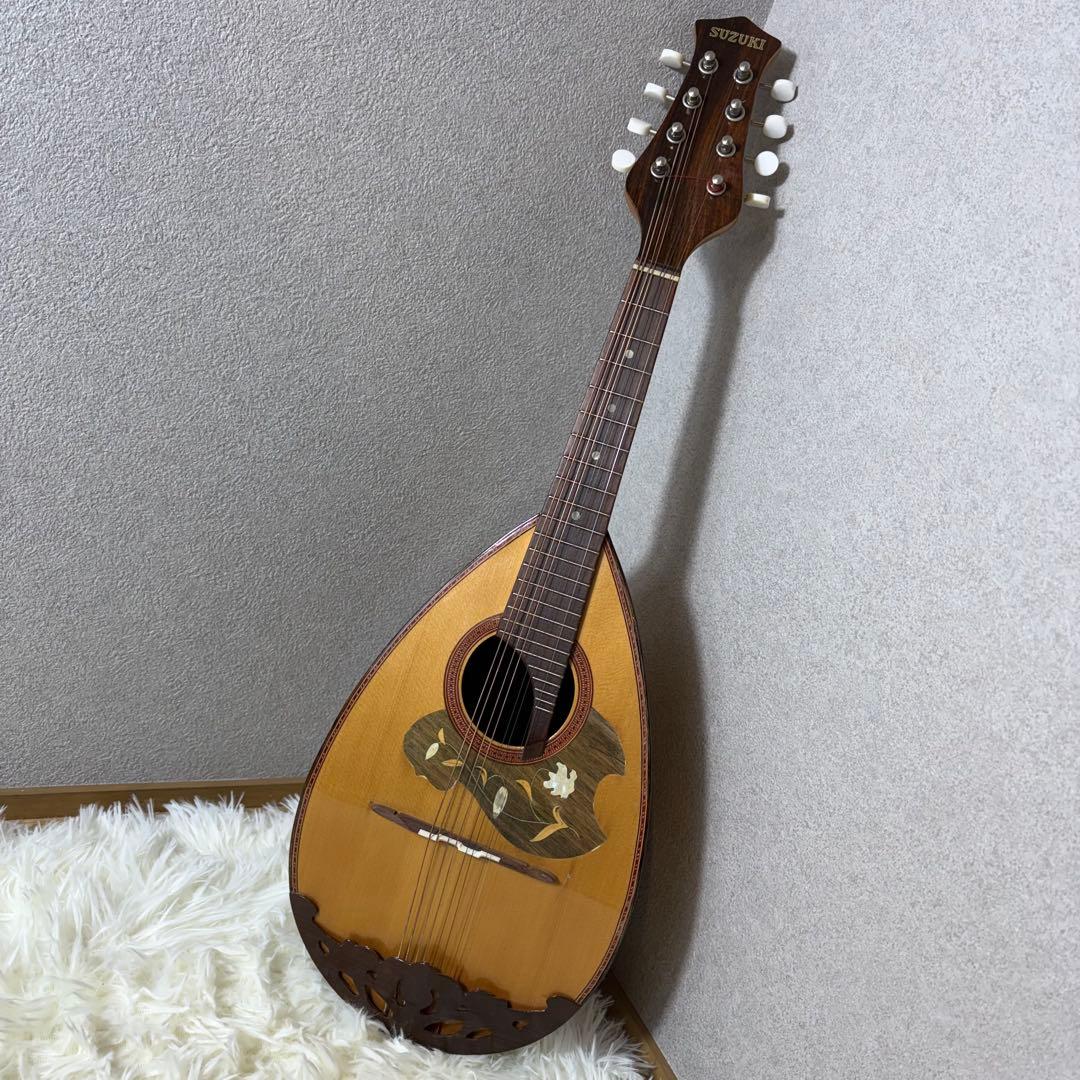【美品】SUZUKI M-60マンドリン 1966年製 ハードケース付