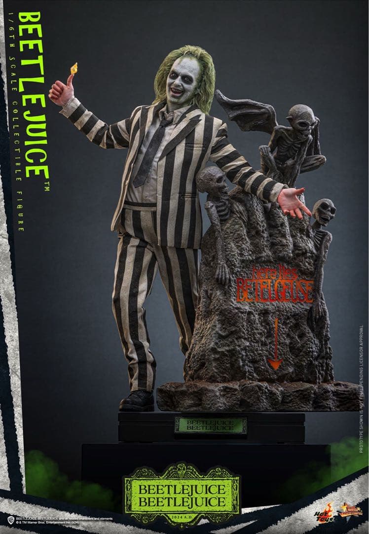 ホットトイズ MMS767ビートルジュース 1/6Beetlejuice