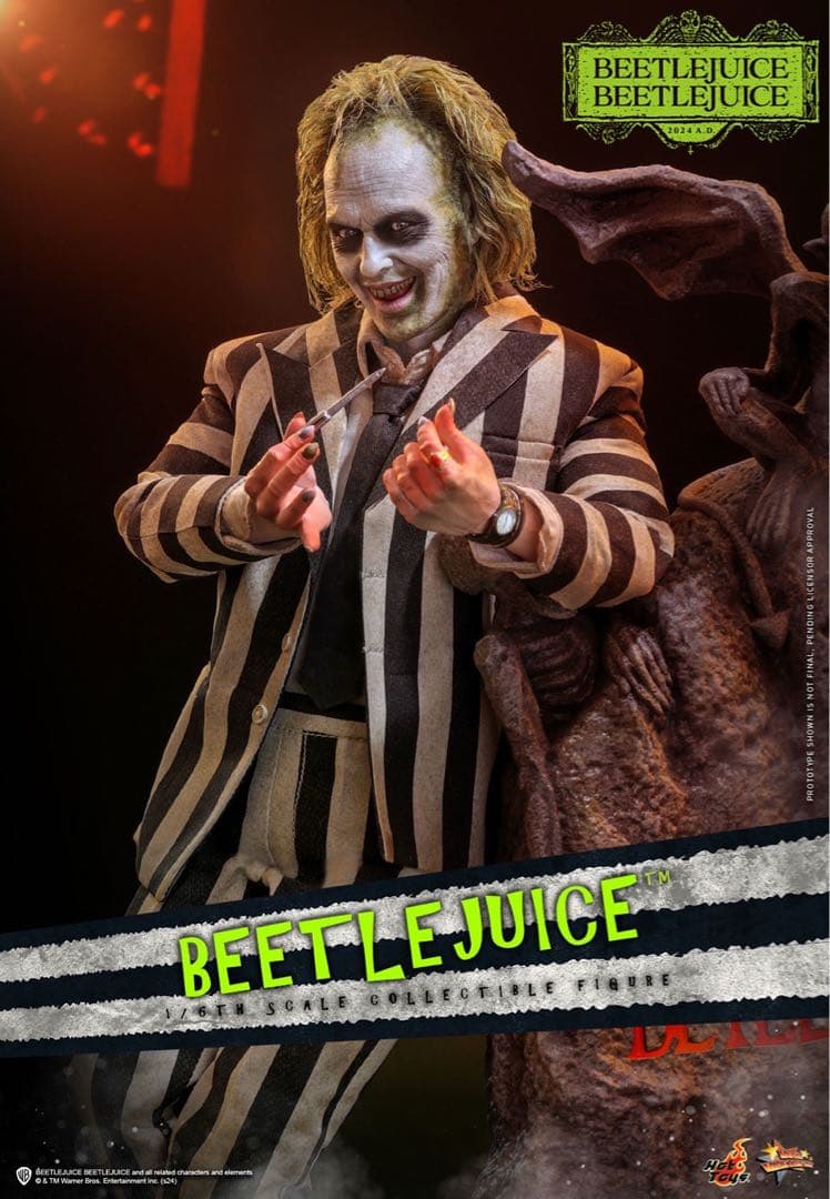 ホットトイズ MMS767ビートルジュース 1/6Beetlejuice