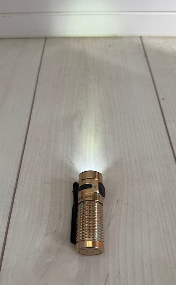 【希少】olight baton 4 カッパーダマスカス 数量限定品