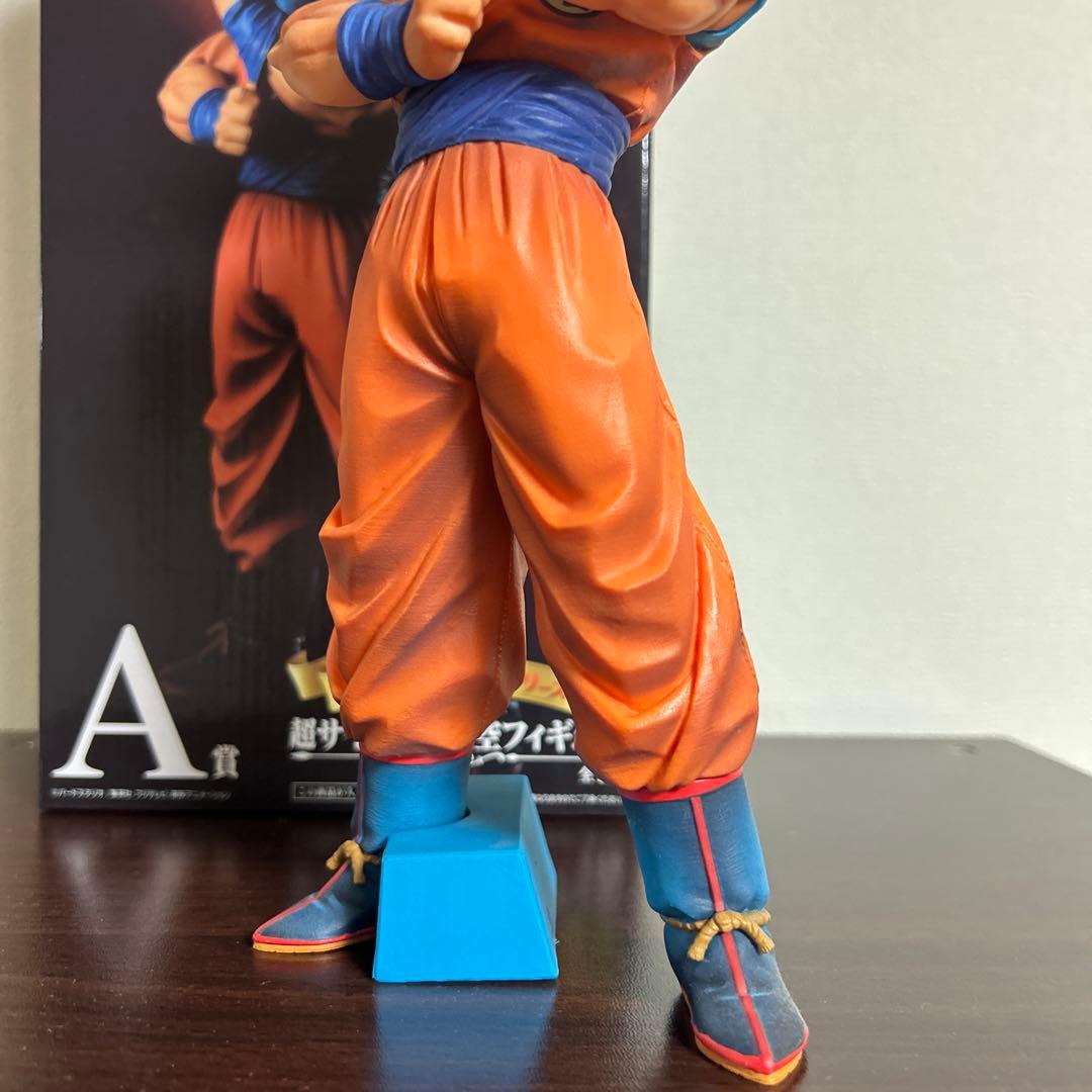 一番くじ　ドラゴンボールメモリーズ　A賞　超サイヤ人孫悟空　極美品　半券くじ箱付