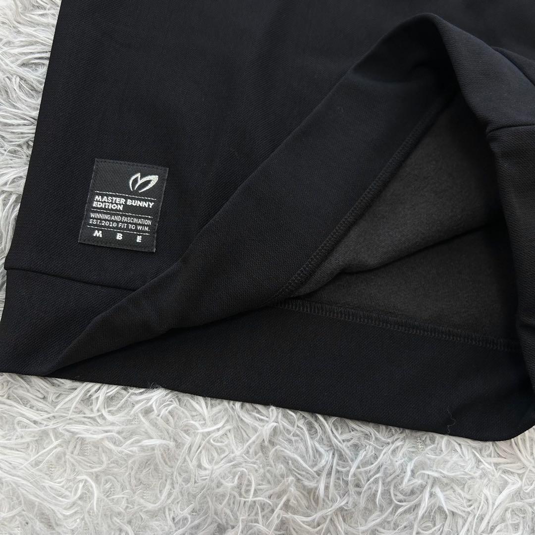新品　マスターバニーエディション　モックネック　プルオーバー　ブラック　裏起毛