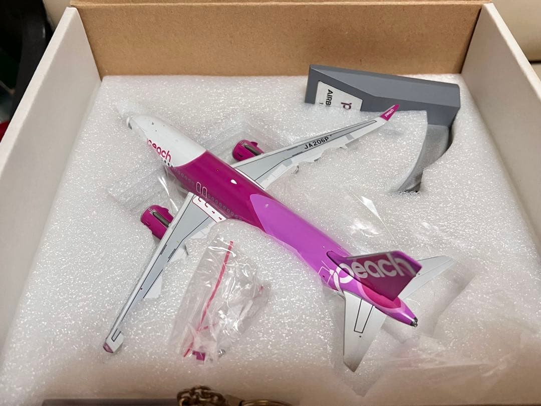 航空機・ヘリコプター Jfox 1/200 Peach Aviation A320neo JA206P
