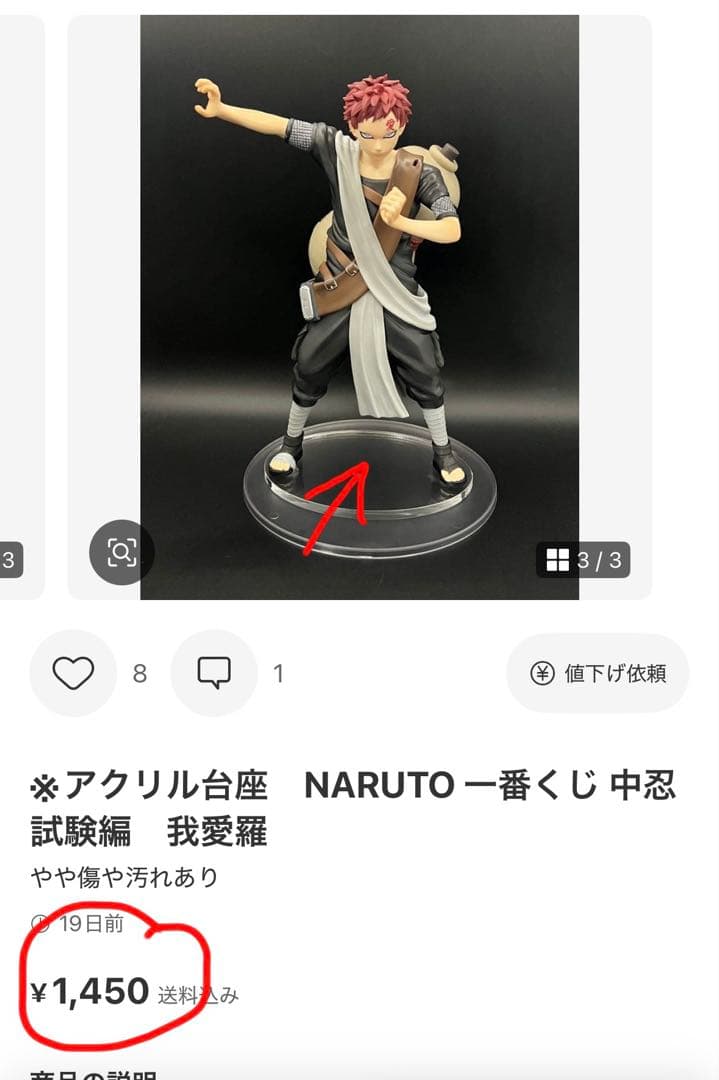 一番くじ ナルト中忍試験編　B.C.D.E.ラストワン賞　　5体セット