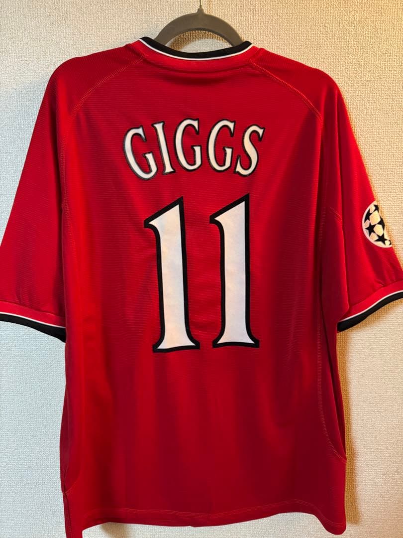 マンチェスターユナイテッド　ユニフォーム　ライアンギグス　00/02