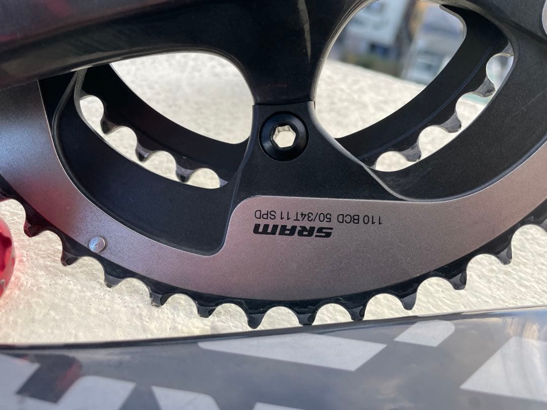 パーツ SRAM RED22 167.5mm 50-34T GXP ceramic BB
