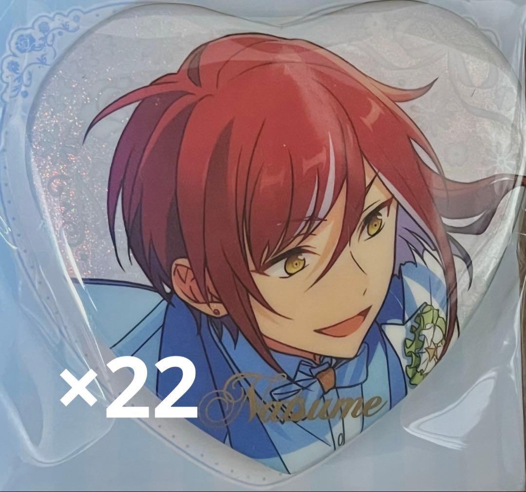 逆先夏目 ハート誓約缶バッジ22個